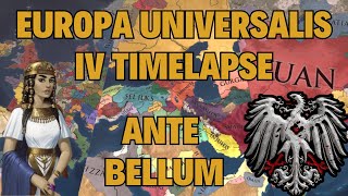 EU4 Timelapse  🌍 What If History Took a Different Turn Alternate World in Ante Bellum ⚔️ [upl. by Holub227]