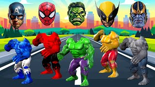 TEBAK GAMBAR TOP SUPERHERO  AVENGERS MARVEL SPIDER MAN 4 IRON MAN HULK VENOM3 CAPTAIN AMERICA [upl. by Clarkson]