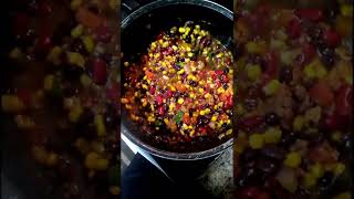 Easy Vegetarian Taco Soup Recipe [upl. by Heber31]