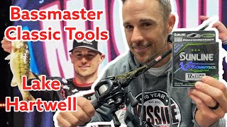 BASSMASTER CLASSIC TOOLS  Lake Hartwell SC 2022 [upl. by Yecrad]