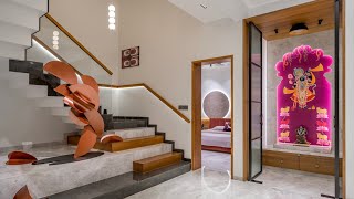 Luxury House in Ahmedabad Design By Increation Associates hometour [upl. by Winsor428]