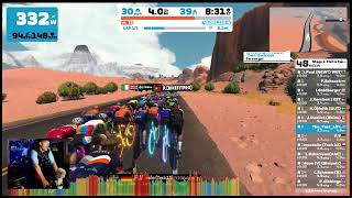 Zwift  Race Stage 1 Flat is Fast  Tempus Fugit 3rd [upl. by Howes338]