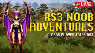 OSRS player Streams RS3  Lets Adventure [upl. by Atnim705]