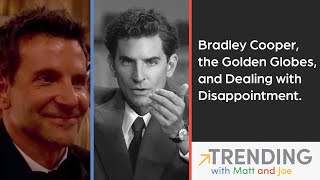 Bradley Cooper the Golden Globes and Dealing with Disappointment [upl. by Tice778]