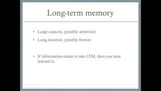 Information Processing Theory [upl. by Leirua]