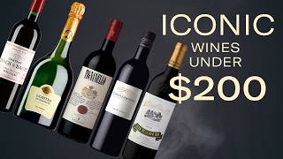 5 Icon Wines Under 200  MustHaves For Your Wine Collection [upl. by Tak]