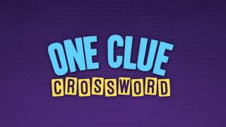 One Clue Crossword [upl. by Valda]