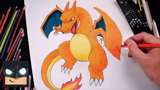 How to Draw Pikachu  Pokemon [upl. by Erialcyram]