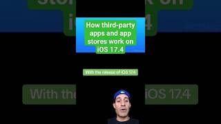 How sideloading apps and thirdparty app stores work in ios17 for the apple iphone [upl. by Sabra]