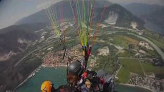 Parapendio tandem Mottarone EST [upl. by Abdella]