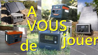 Tentez de gagnez une de ces 5 minicentrales  quiz en commentaire puis tirage au sort en live🌞 [upl. by Becka]