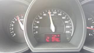 Kia Rio 2012 speed test Kia Rio Top Speed [upl. by Doownelg258]