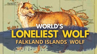 Worlds Loneliest Wolf  Falkland Islands Wolf [upl. by Trueblood]