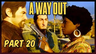 STRANGER DANGER in A WAY OUT  Part 20 Gun Runner [upl. by Len]