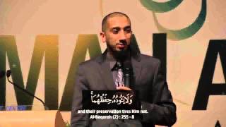 AYATUL KURSI Amazing Explanation by Nouman Ali Khan [upl. by Ominorej]