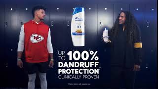 Take it up to 100 – 100 Hair Envy with Patrick Mahomes amp Troy Polamalu  Head amp Shoulders [upl. by Aidroc485]