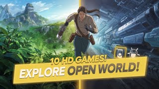 Top 10 New HDOPEN WORLD Games for Android 2024 Explore Epic Worlds [upl. by Oivlis]