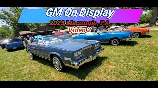 GM On Display 2023 Macungie PA Video 2 [upl. by Spark709]