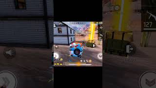 ELIMINATE PLAYERS BY CAR  GARENA FREE FIRE [upl. by Vinia]