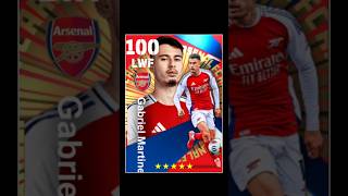 HOW TO TRAIN 100 RATED GABRIEL MARTINELLI IN EFOOTBALL gabrielmartinelli efootball short viral [upl. by Eener]