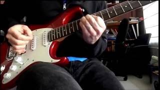 Cort G210 Stratstyled electric guitar demoreview [upl. by Ordnassela]