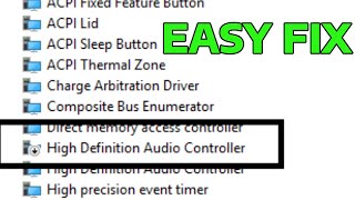 How To Fix High Definition Audio Device Has a Driver Problem in Windows 11 [upl. by Rramed615]