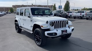 2022 Jeep Wrangler Unlimited Sahara High Altitude UT Bountiful Woods Cross North Salt Lake F [upl. by Atnuhs82]