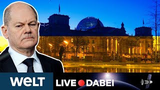 ANGRIFF auf die UKRAINE OLAF SCHOLZ  Regierungserklärung im Bundestag  WELT LIVE DABEI [upl. by Powers]