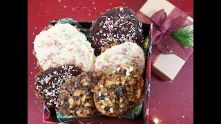 How to Make Festive Florentines coated in Cacao Chocolate [upl. by Ahsiatal]