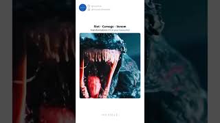 Riot Carnage Venom Transformation Scenes 🔥🔥🔥 venom3 [upl. by Ynittirb]