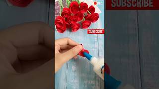 Easy Paper Flower Craftpaper craftpaper flowers diy [upl. by Shirline]