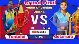 Final 1 Gotamara vs Tentloi 1st Hemant Memorial Cricket Tournament Mahitala 2024 [upl. by Eldoria]