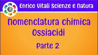 Ossiacidi parte 2 Nomenclatura Chimica [upl. by Dasie901]