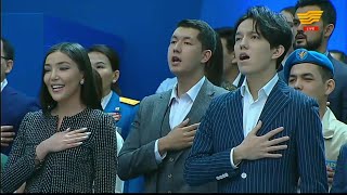 Dimash 2019 Kazakhstan national anthem [upl. by Cha526]