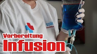 So bereitest du eine Infusion richtig vor  Sanitäter Basics [upl. by Yebloc780]