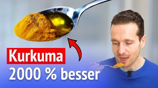 Kurkuma 2000  bessere Aufnahme dank 1 Substanz [upl. by Us]