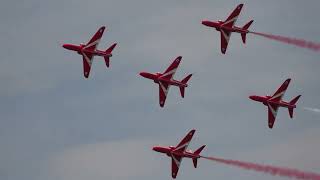 wee bit of the Red Arrows at Portsoy [upl. by Yrrehc155]