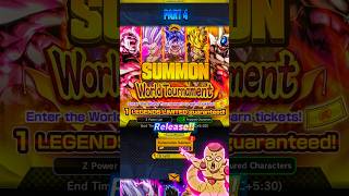 CAN I GET LUCKY WITH TICKETS  Dragon Ball Legends dragonballlegends dragonball [upl. by Aerehs617]