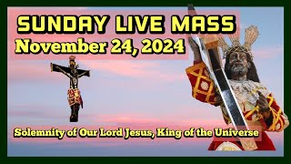 Quiapo Church Live Sunday Mass Today November 24 2024 [upl. by Owena167]