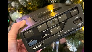 Sony video 8 cassette player repair [upl. by Ahtera]