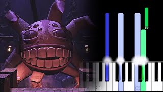 Doors Floor 2  The Mines Ending OST  Piano Tutorial [upl. by Cristian]