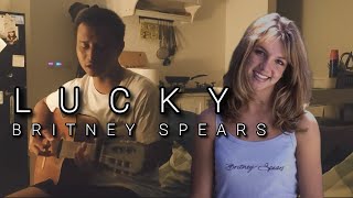 Lucky  Britney Spears guitar cover [upl. by Serle]