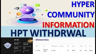 Hyperverse Update  Hpt Withdrwal From Hypercommunity  Daoversal 2625 Tfa Charged [upl. by Aniale]