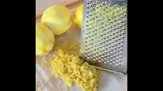 How to Make Lemon Zest [upl. by Acimahs]