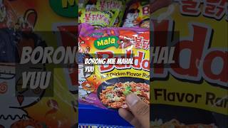 BORONG MIE MAHAL YUU SAMYANG PEDASSSS DI MUSIM HUJAN shorts shortvideo short [upl. by Elraet]