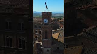 🇮🇹 A Breathtaking Drone Tour Over Pienza Tuscany  DJI Mini 4 Pro [upl. by Notfilc]