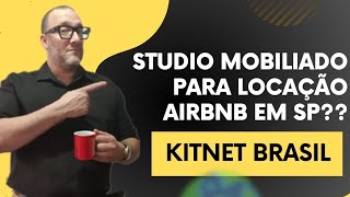 Kitnet Brasil  Kit Mobiliada em SP para Locação AIRBNB [upl. by Habeh442]