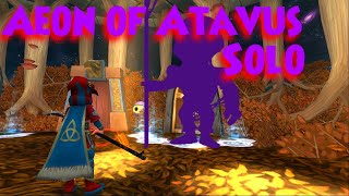 Wizard101 Aeon of Atavus solo 160 Fire [upl. by Coombs]