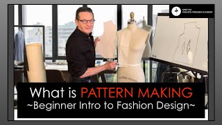 Pattern Making For Beginners  What Is Pattern Making In Fashion Design  Beginner Tutorial [upl. by Helsa]