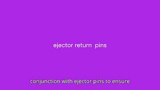 ejector return pins  CAD  2D  3D [upl. by Ykceb]